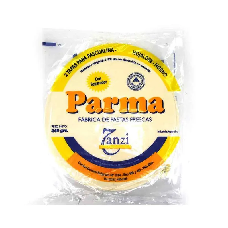 Tapa De Pascualina Criolla Parma 440g