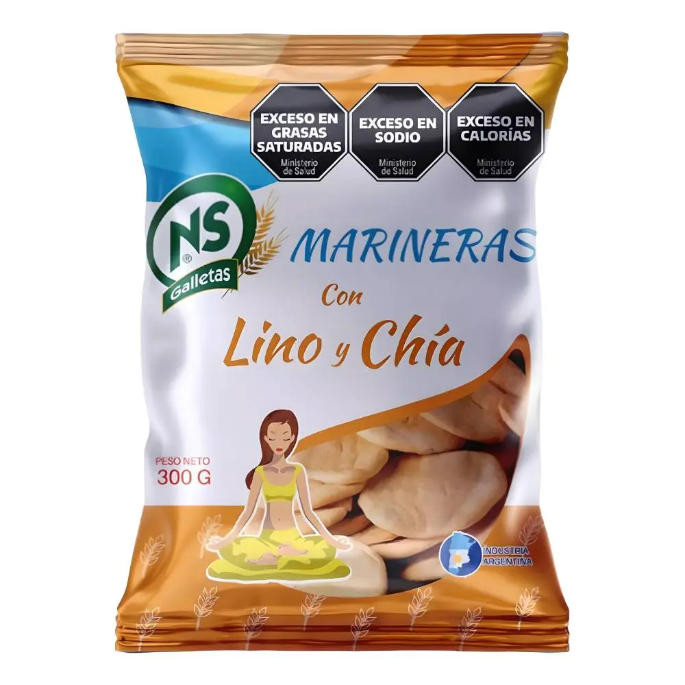 Marineras Lino y Chia Ns 300g