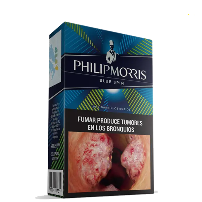 Philip Morris Blue Spin Box 20
