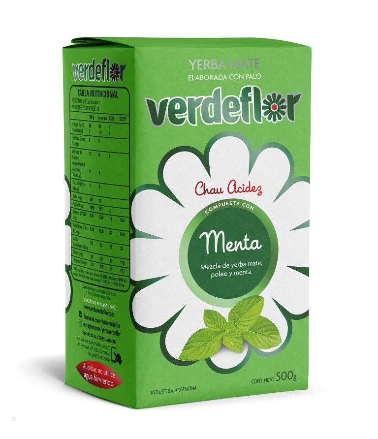 Yerba Menta Verdeflor 500 g