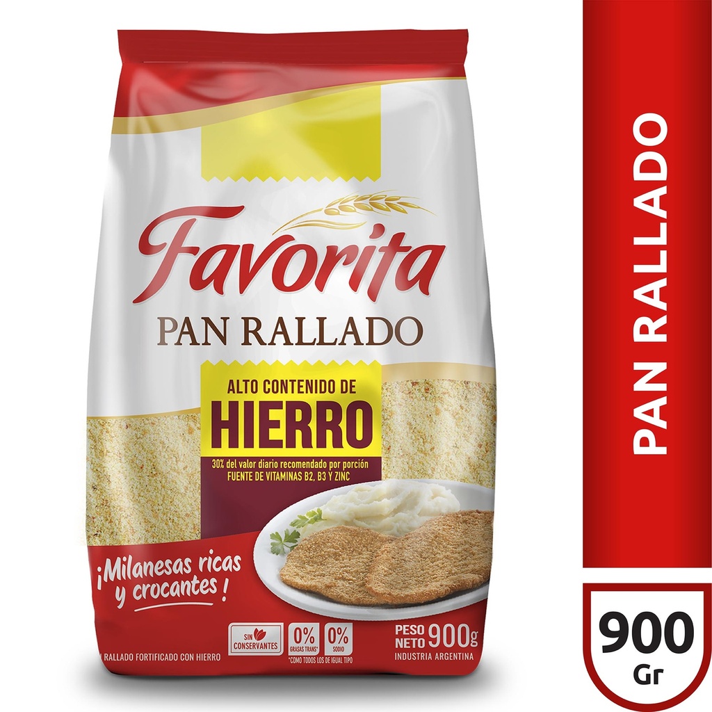 Favorita Pan Rallado 900