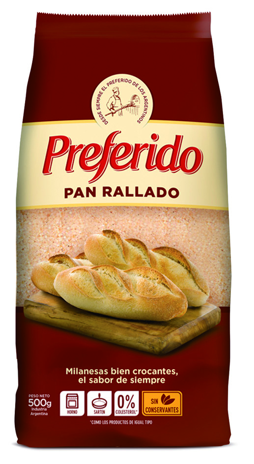 Pan Rallado Preferido 500g