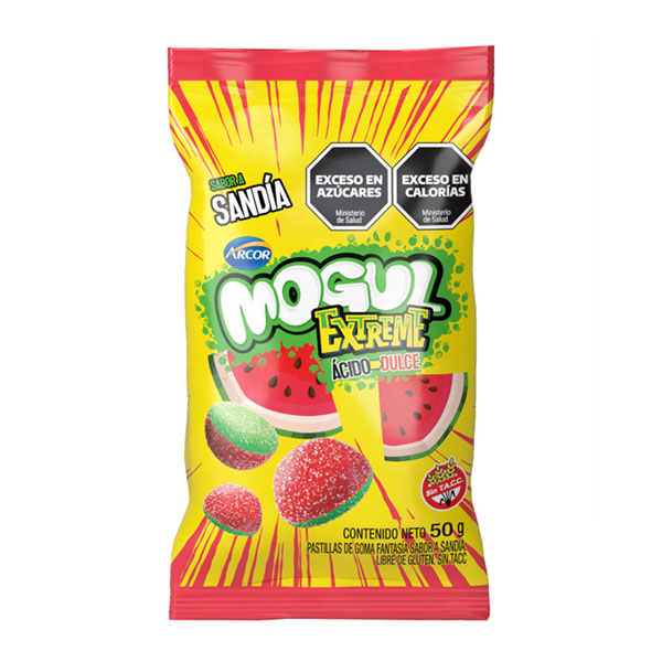 Gomitas Extreme Sandias Mogul 50g
