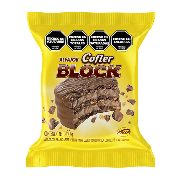 Alfajor Negro Cofler Block 60 g