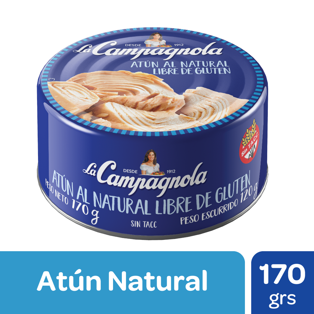 Lomo De Atún Natural La Campagnola 170g