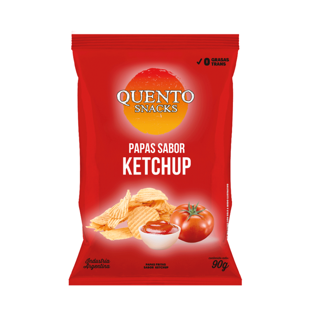 Snack Papas Fritas Ketchup Quento 82 g