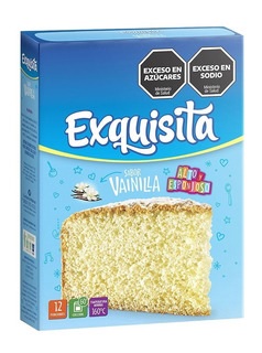 Bizcochuelo Para Torta Vainilla Exquisita 540g