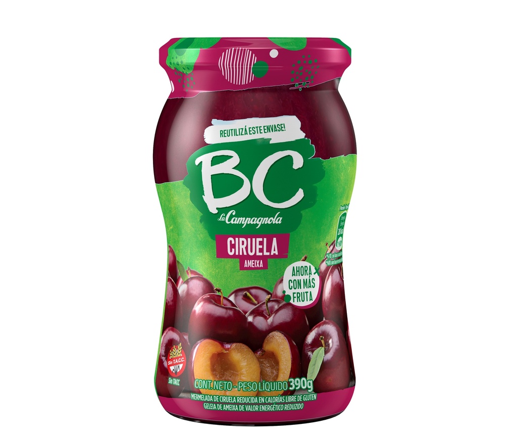 Mermelada De Ciruela BC 390g