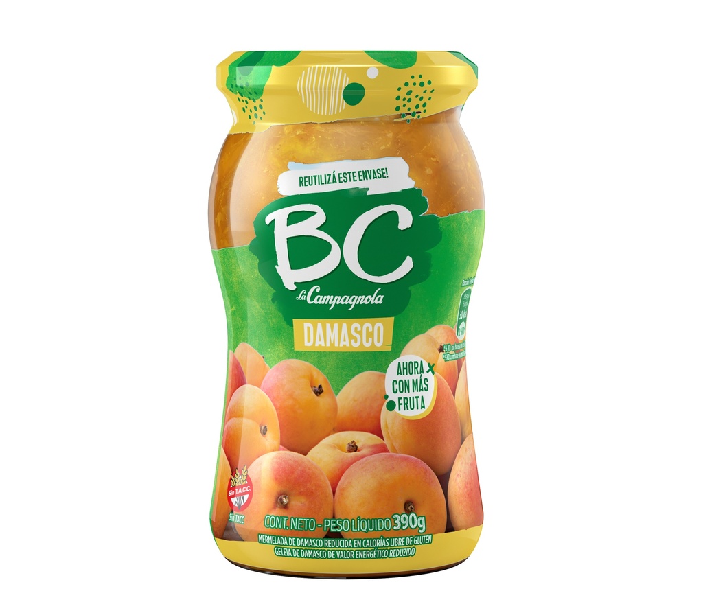 Mermelada Damazco BC 390g