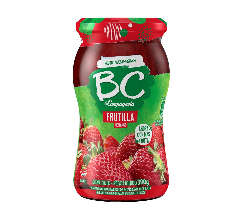 Mermelada de Frutilla BC 390g