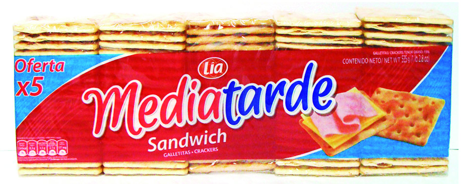 Galletitas Sandwich Mediatarde 535g