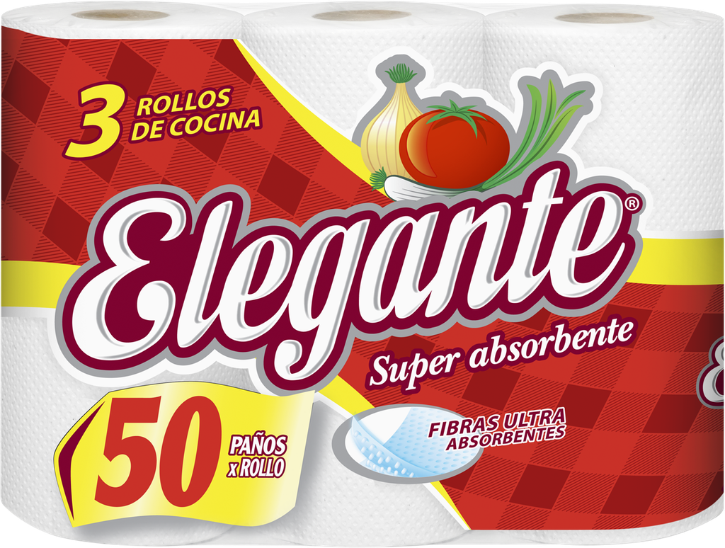 Rollo de cocina elegante 150 panos