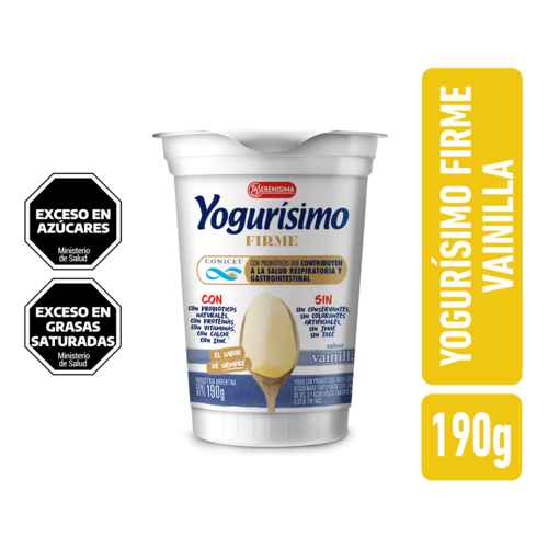 Yogur Firme Vainilla Yogurisimo 190g