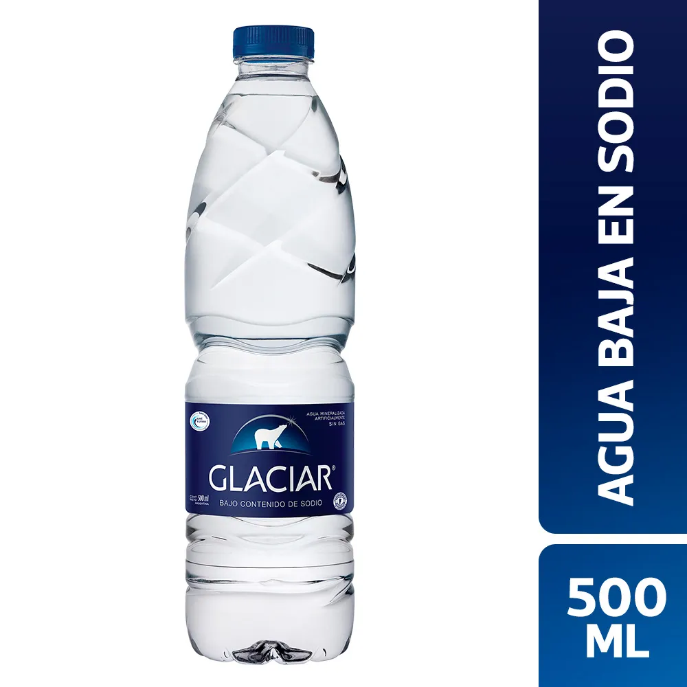 Agua Sin Gas Glaciar 500 cc