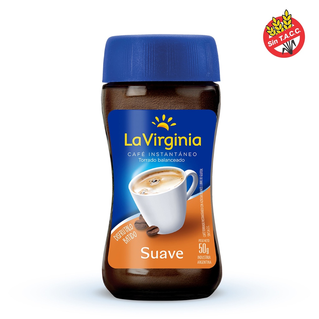 Café Instantáneo La Virginia Suave 50g