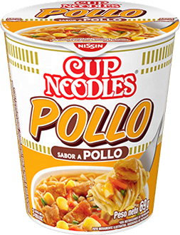 NISSIN cup noodle pollo x 71g