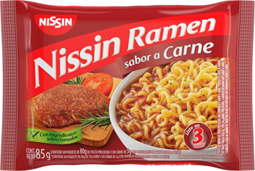 Sopa Ramen De Carne Nissin 85g