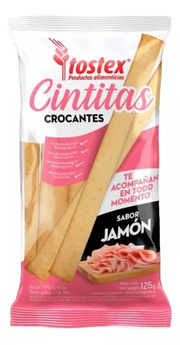 Galletitas Cintita Jamon Tostex 125 g