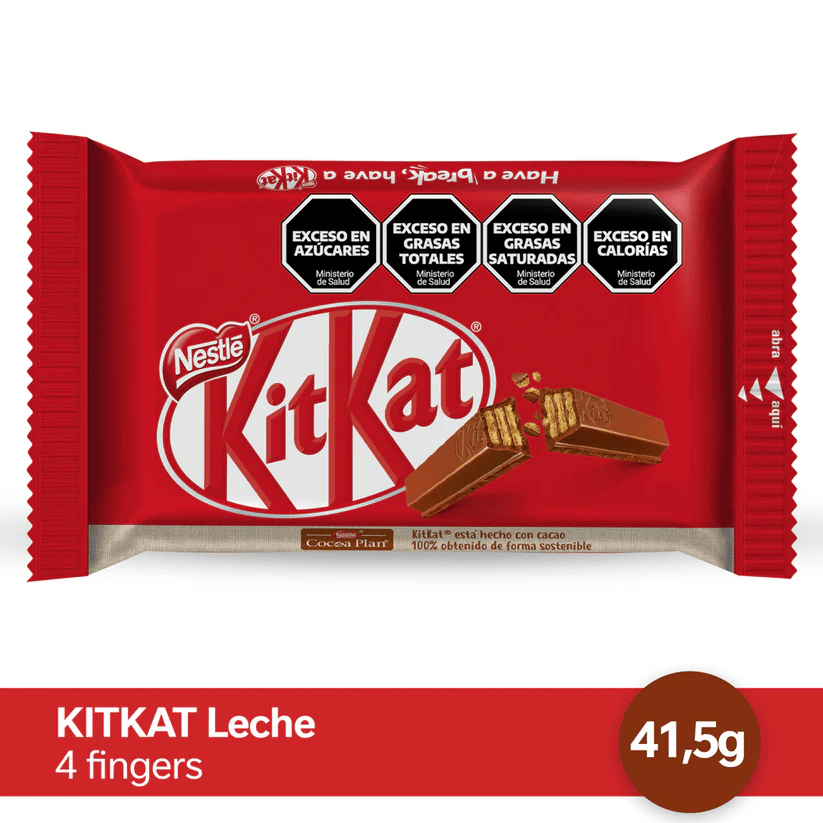 Chocolate Oblea Leche 4 KitKat 41,5g