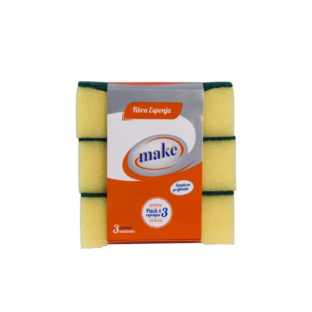 Esponja Lisa Make 3u 