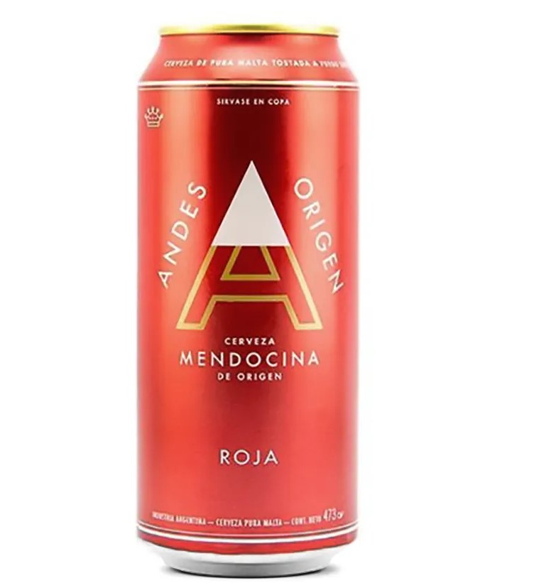 Cerveza Roja Andes Origen 473cc