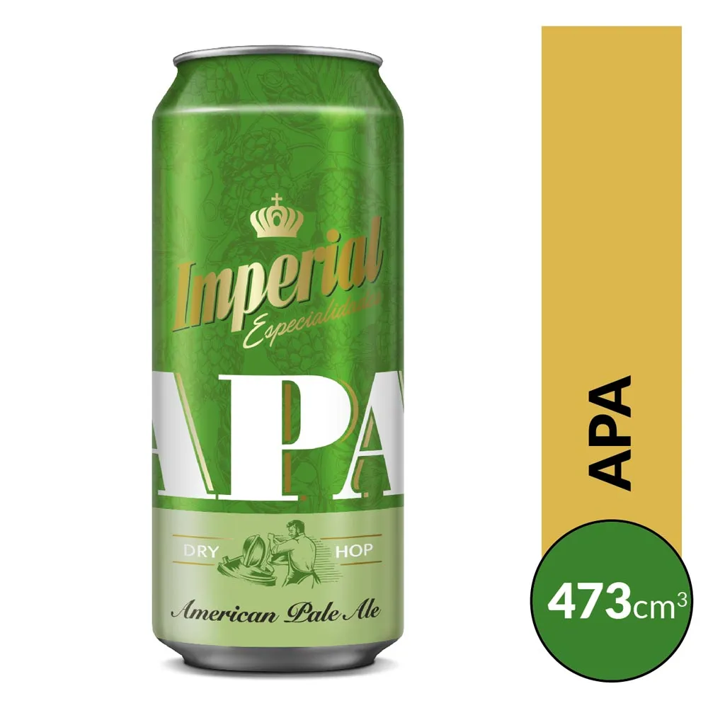 Cerveza Apa Imperial 473cc