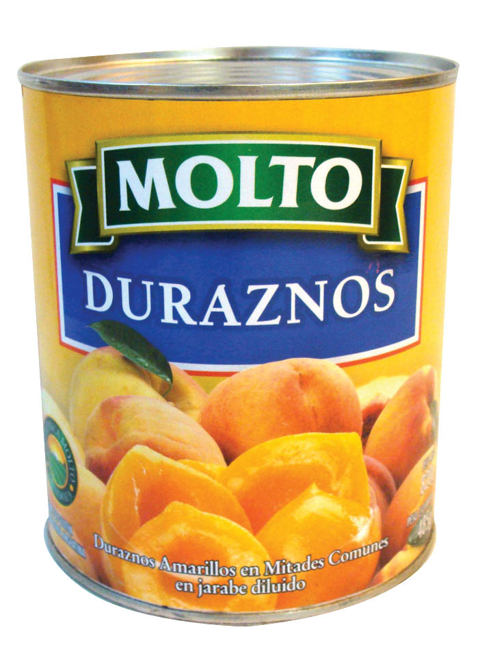 Duraznos En Mitades Molto 820g