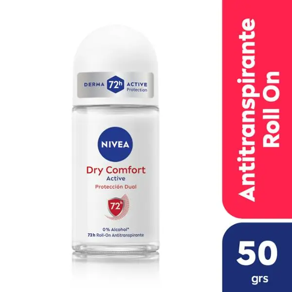 Antitranspirante nivea dry comfort roll on 50cm3
