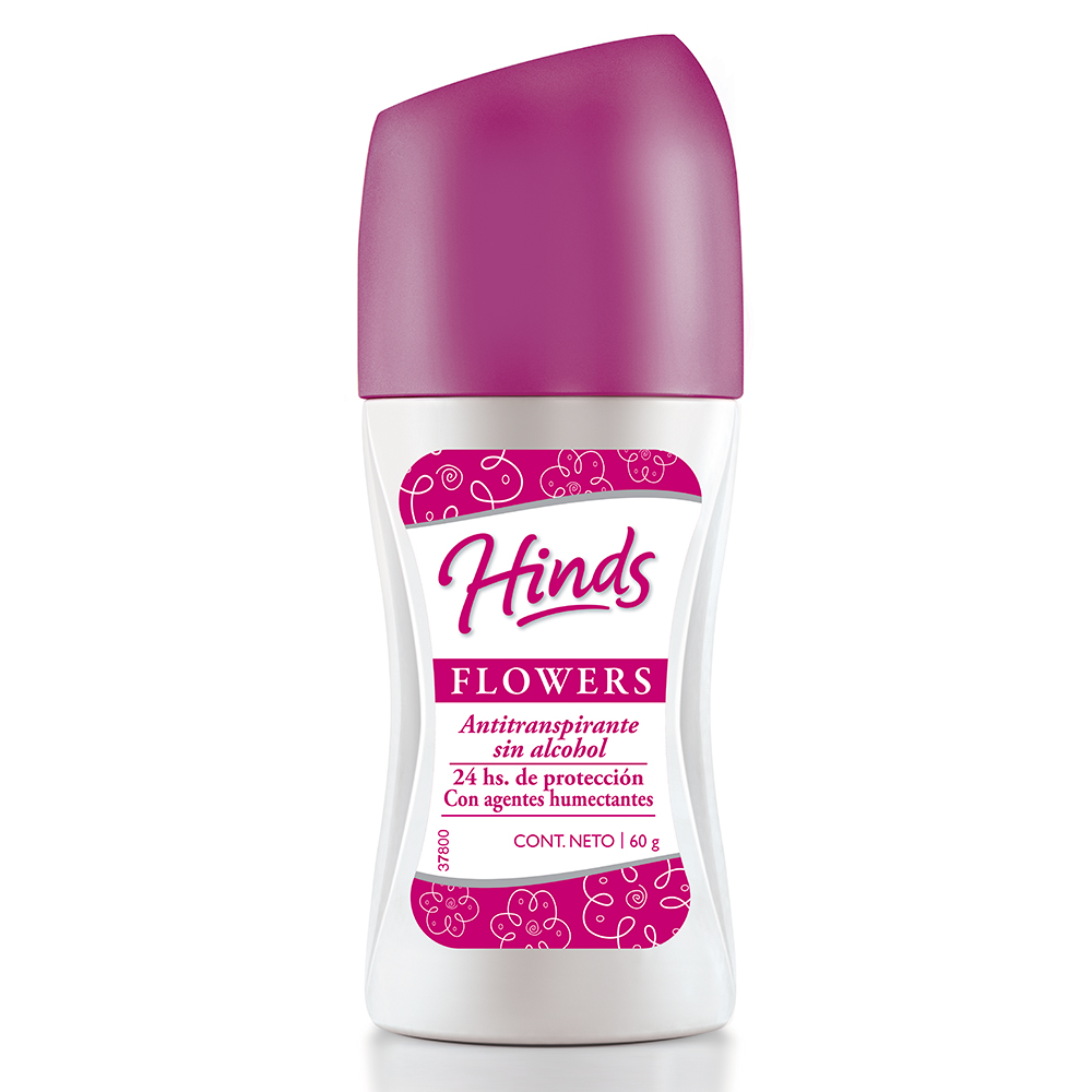 Antitraspirante Roll On Flowers Hinds 60g