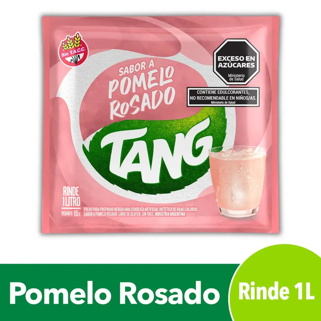 Jugo En Polvo Pomelo Rosado Tang 15g