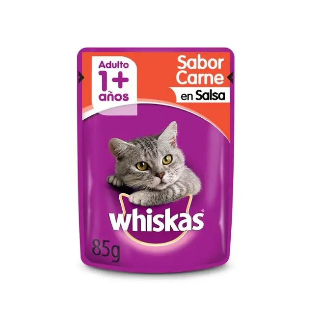 Alimento Humedo Carne Whiskas 85 g