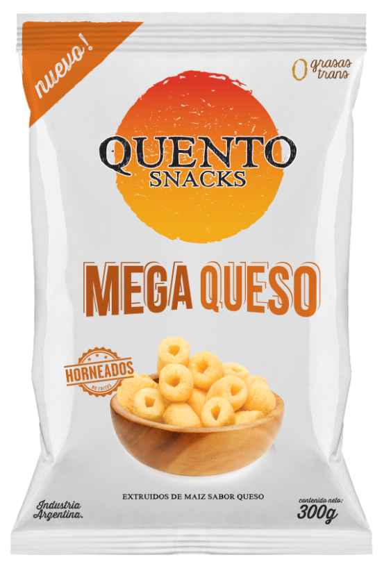 Tubito Mega Queso Quento 110g