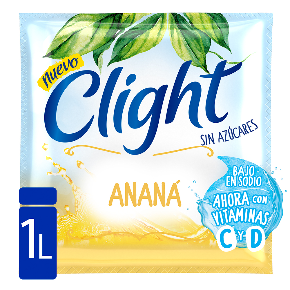 Jugo En Polvo Ananá Clight 8g