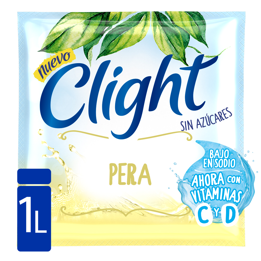 Jugo En Polvo Pera Clight 8g
