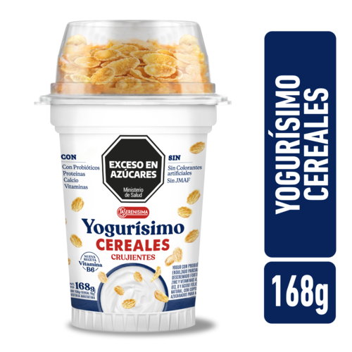 Yogur Con Cereales La Serenisima 166gr