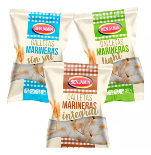 Galletitas Sin Sal Benjamin 350g
