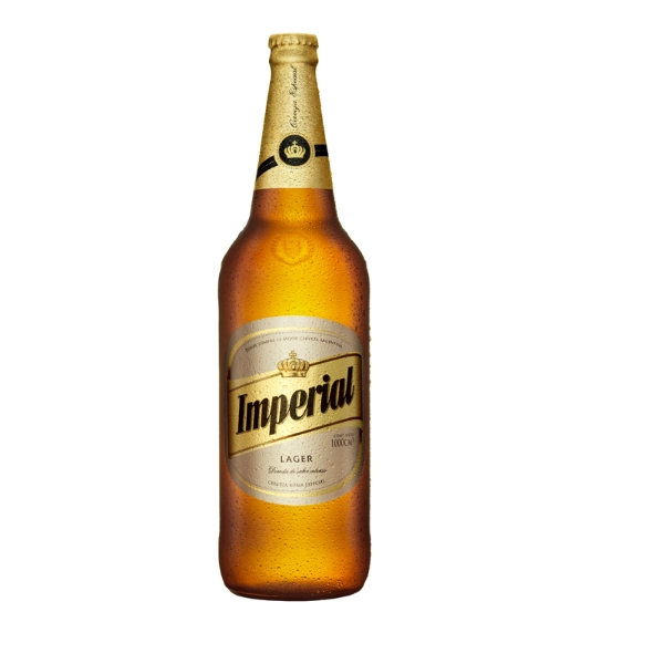 Cerveza Rubia Lager Retornable Imperial 1000Ml