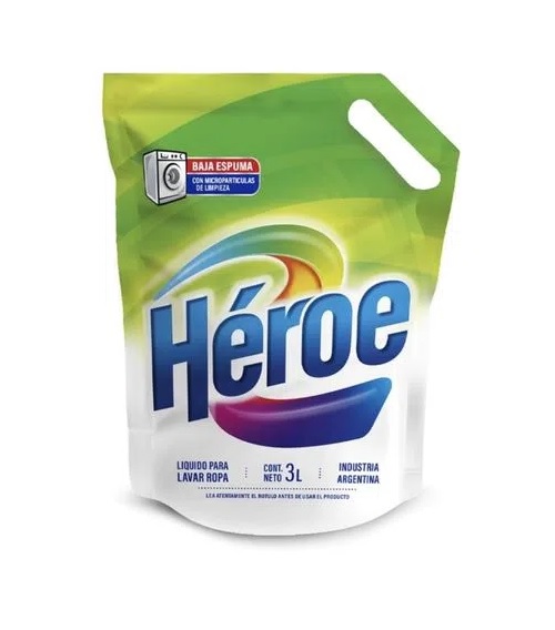 Jabon Liquido Heroe 3 l