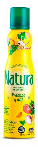Aceite Aerosol Vegetal Natura 120 g