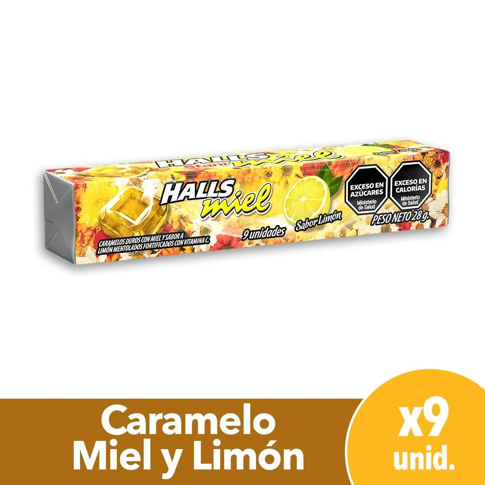 Halls Miel y Limon