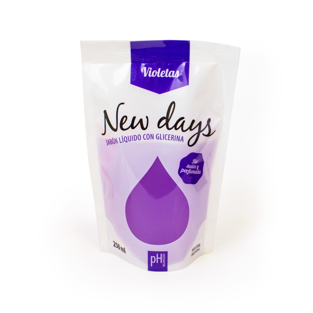 Jabón Violet New Days 250Ml