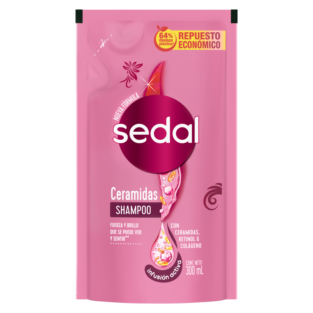 Shampoo Ceramidas Doypack Sedal 300 ml