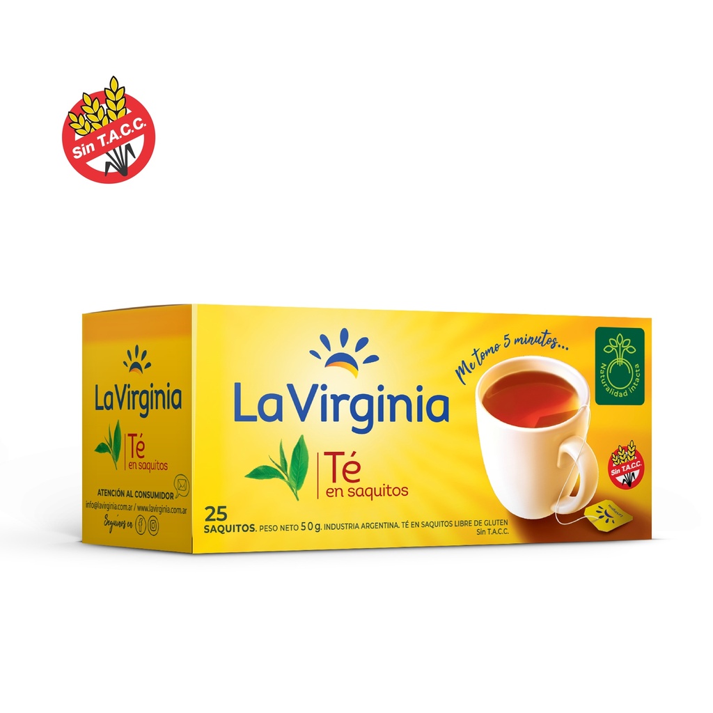 Té Clásico La Virginia 25u