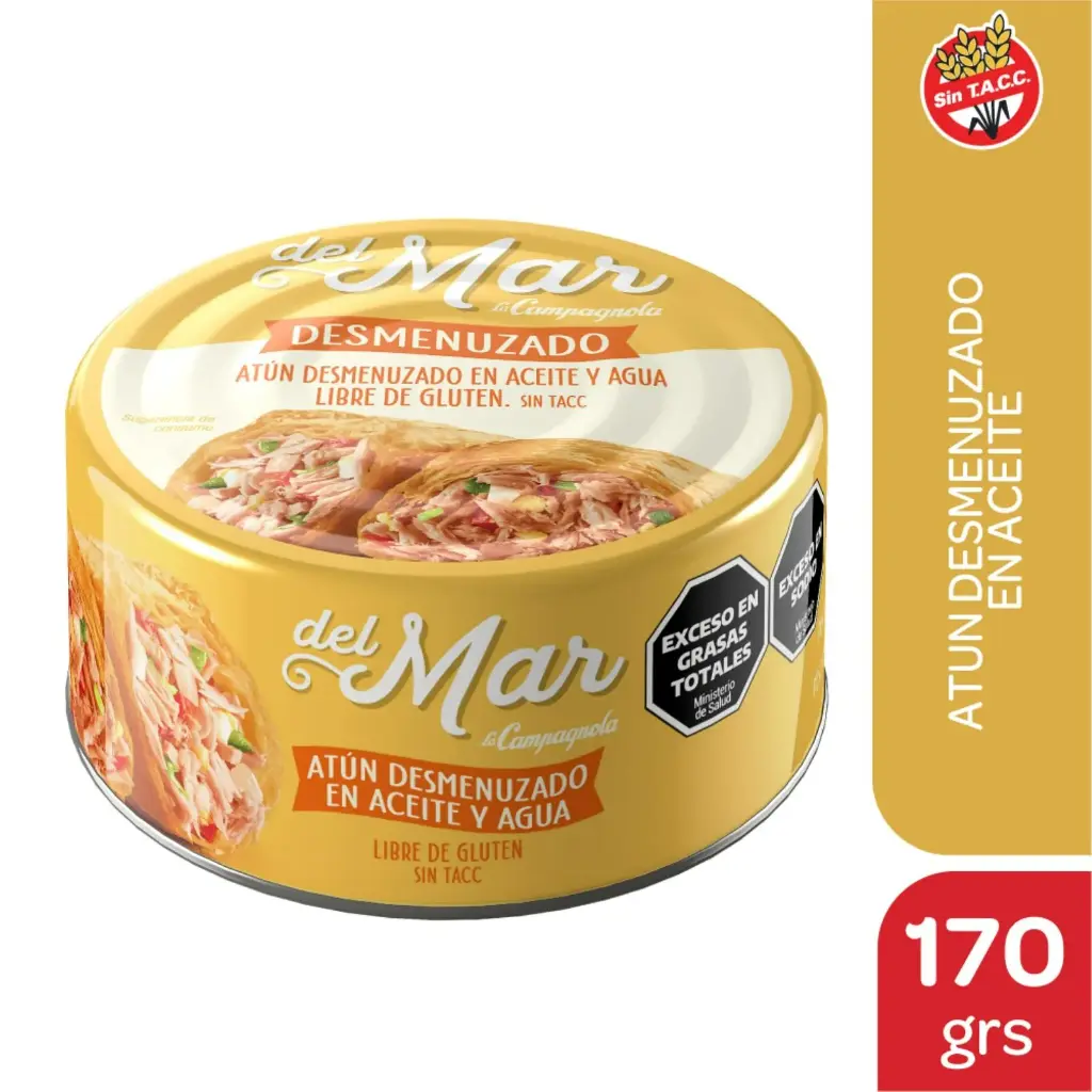 Atún Desmenuzado Aceite Del Mar 170g