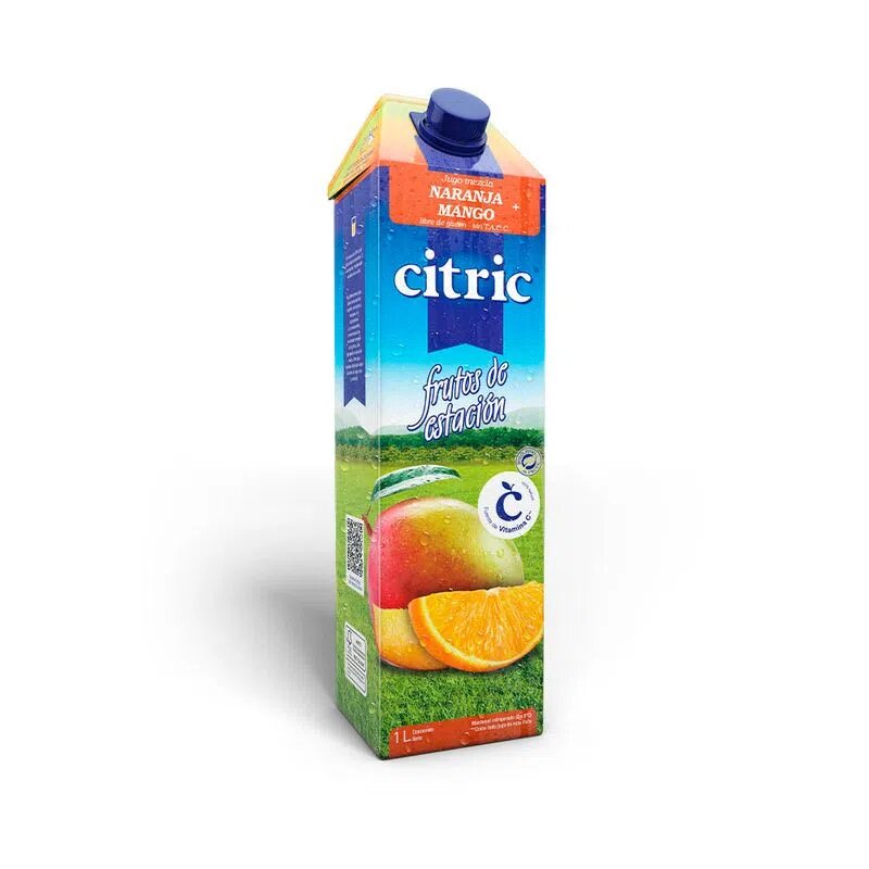 Jugo Naranja Mango Citric 1L