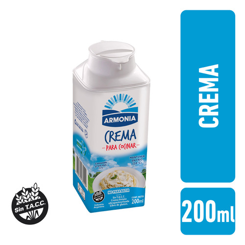 Crema De Leche Para Cocinar Armonía 200cc
