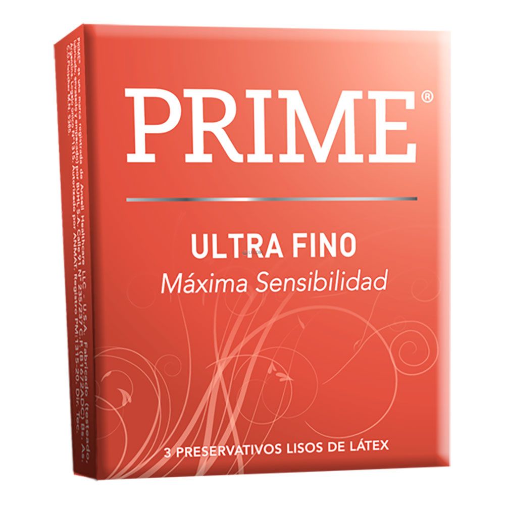 Preservativo de Látex Ultra Fino Prime 