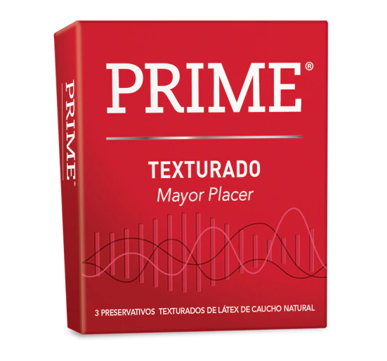 Preservativo de Látex Texturado Prime 