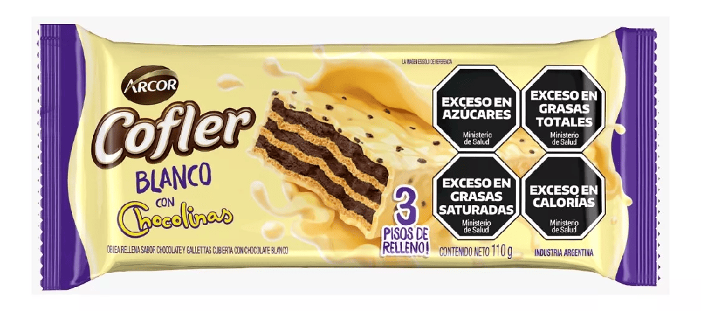 Cofler Blanco Chocolinas 110g