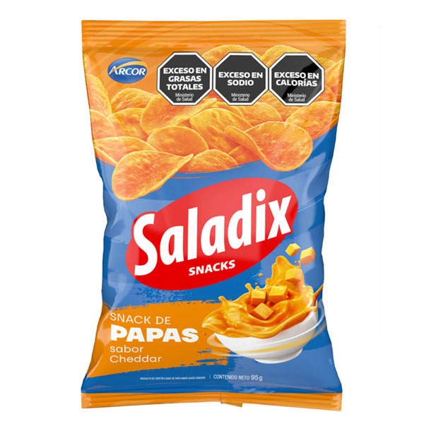 Saladix Papas Cheddar 95g